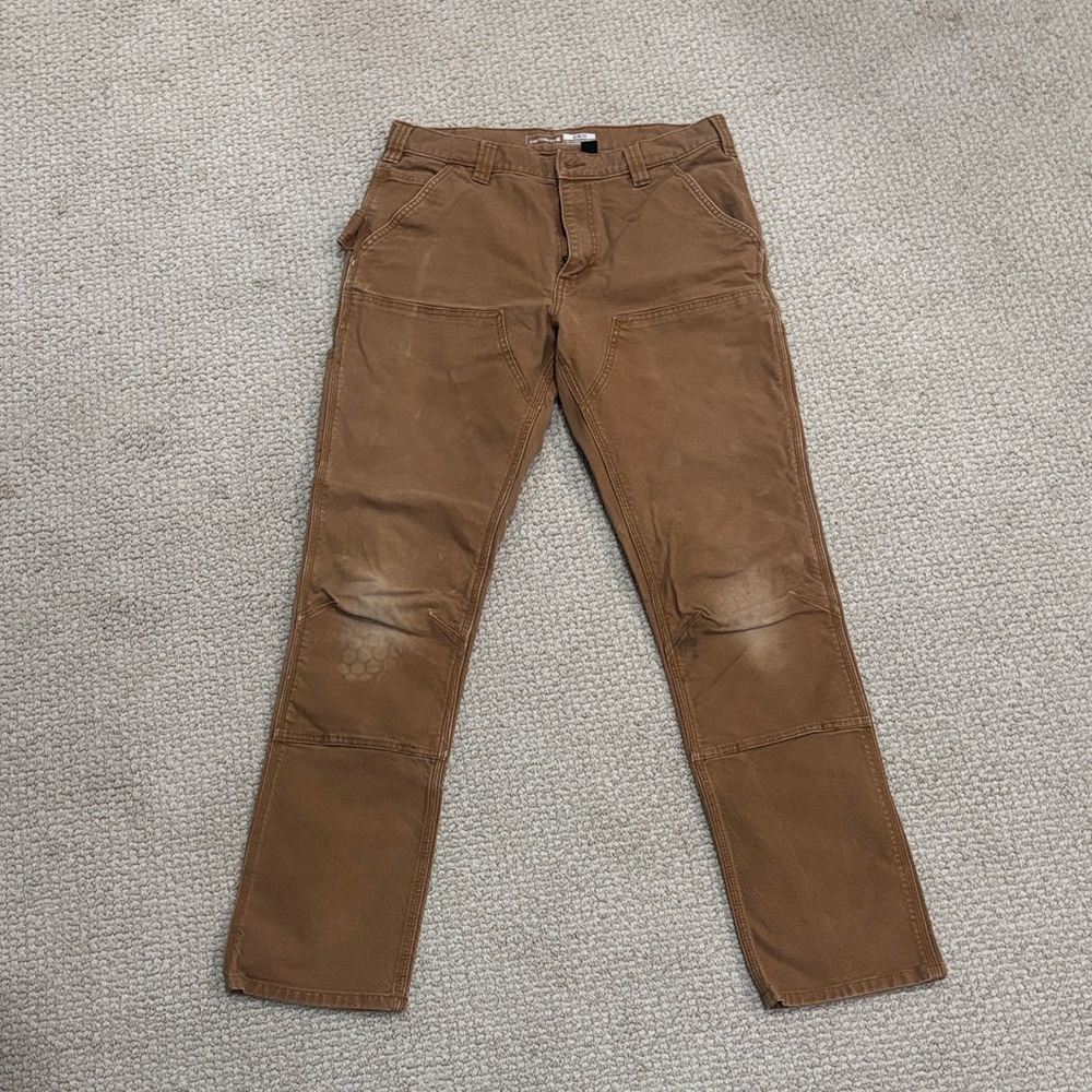 Carhartt Brown Slim Fit Pants • 34x34